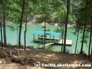 Single Slip Bottom Mount Steel Boathouse