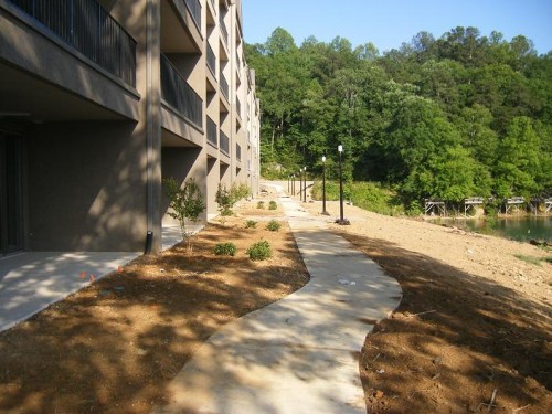 Pathway Along Water's Edge