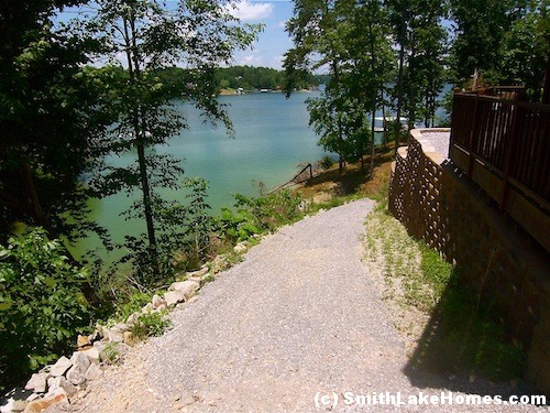 Smith Lake Foreclosure - Cart Path