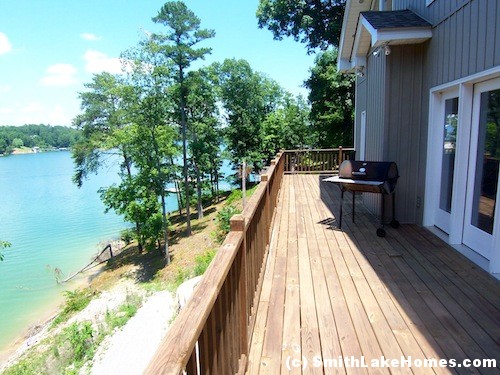 Smith Lake Foreclosure - Top Deck